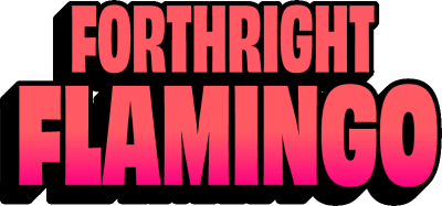 Forthright Flamingo Title Image