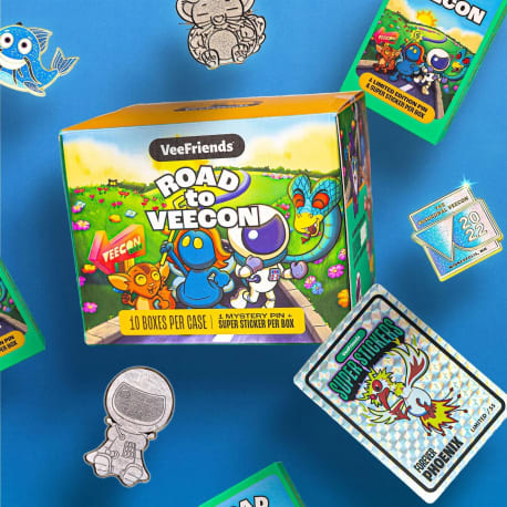 Road to VeeCon Mystery Pin and Super Sticker Collection