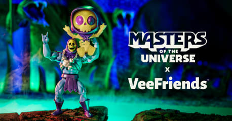 VeeFriends x Masters of the Universe: Masters of the Universe Origins™ Skeletor® & VeeFriends™ Skilled Skeleton™ 2-Pack