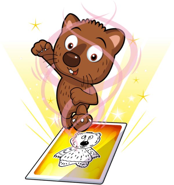 Hard-Working Wombat Image