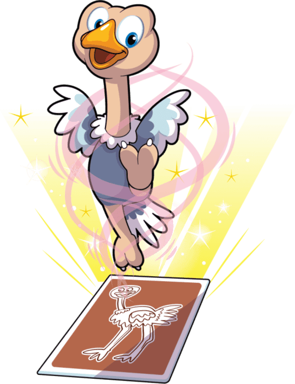 Organized Ostrich Image