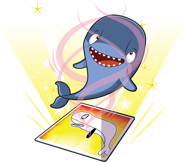 Serious Sperm Whale Image