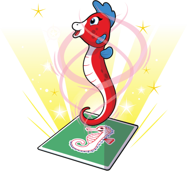 Spontaneous Seahorse Image