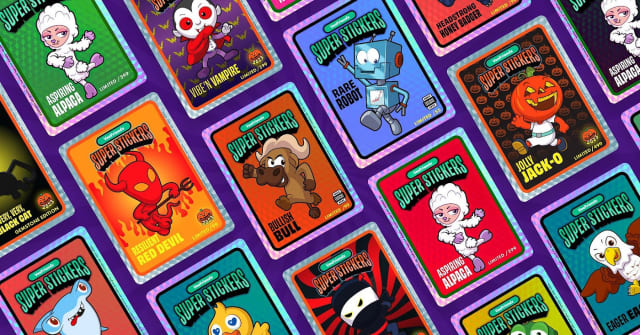 Super Stickers: Prismatic collectible stickers with endless possibilities
