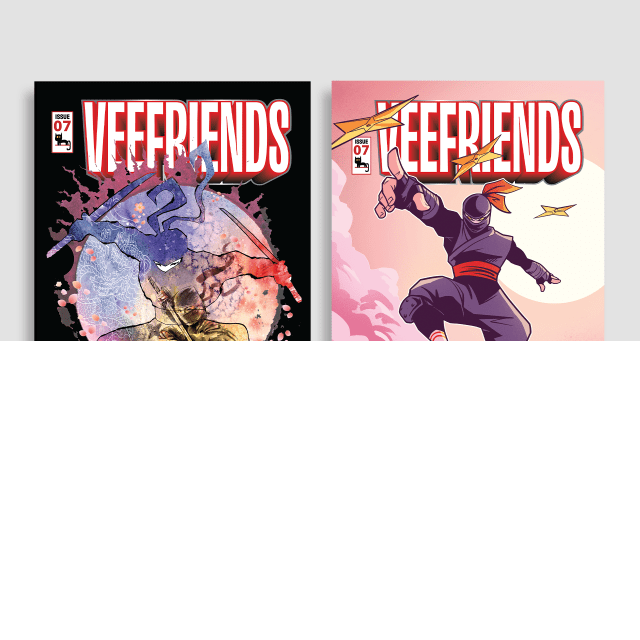 VeeFriends Comic Book #7: Notorious Ninja with alt cover by David Mack