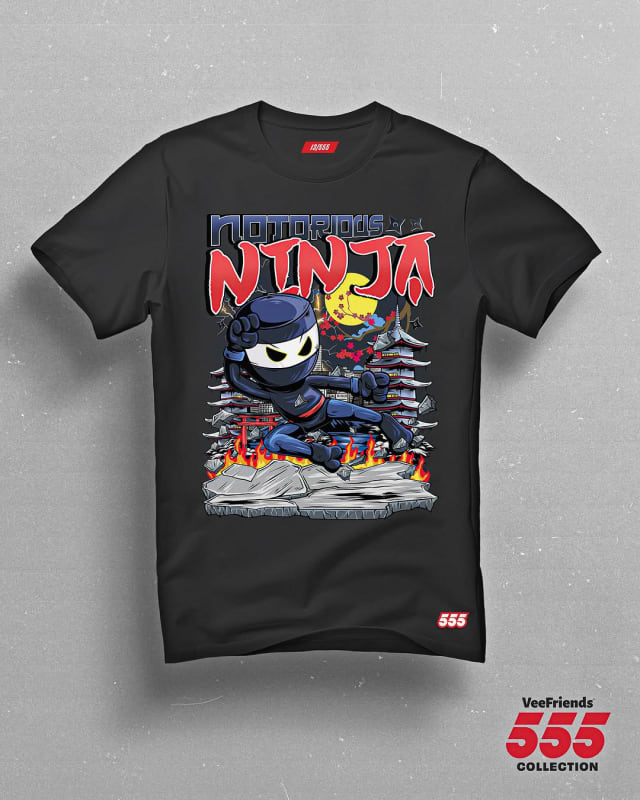 Notorious Ninja 555 Tee
