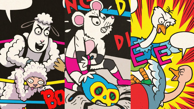 These Farm Animals Put On a FULL Wrestling Show