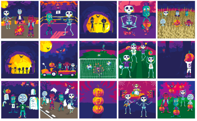Limited to just 31 unique artworks, created by Gilang Bogy