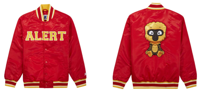The first VeeFriends x Starter jacket to release