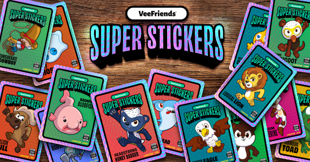 Did you know that the debut of VeeFriends Super Stickers was at NSCC 2023, where Super Stickers were given to VIPs for free?