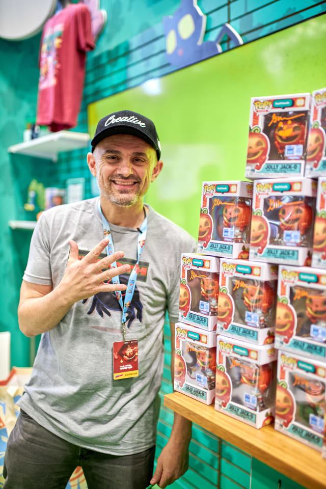 The first-ever VeeFriends x Funko collab released during New York Comic Con 2024, featuring Jolly Jack-O.