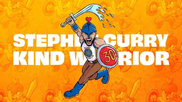 Stephen Curry as Kind Warrior - a true embodiment of an assassin on the court, and a kind human off of it.