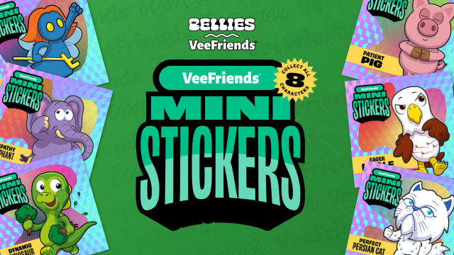 VeeFriends x Wonder Mini Stickers