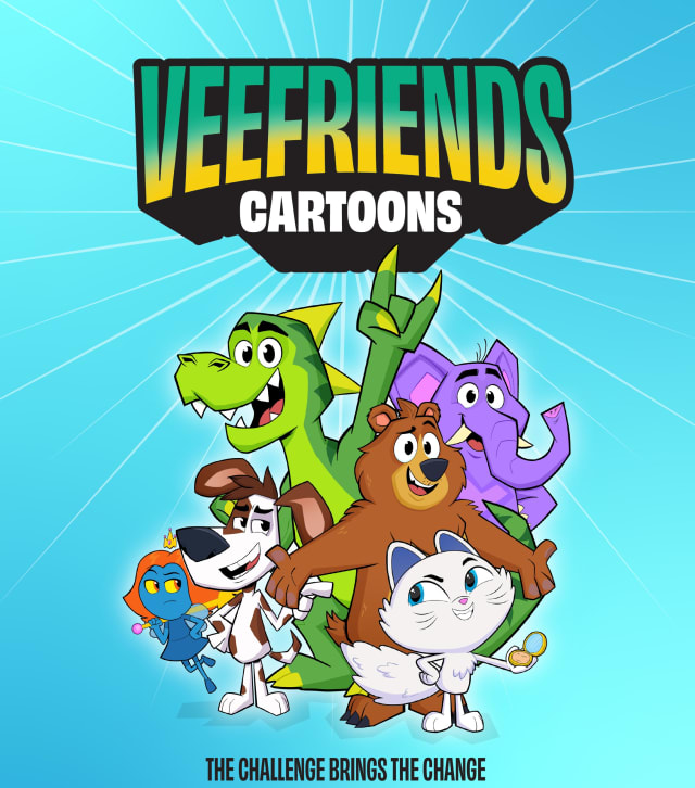 Stream all 20 episodes of VeeFriends Cartoons on YouTube Kids