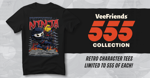 Each tee is limited to only 555 produced.