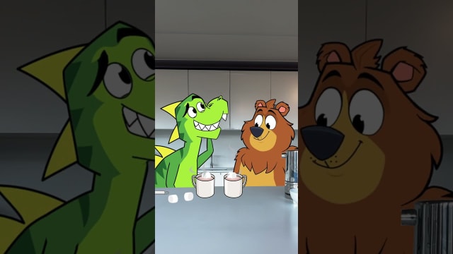 Grizzly's Hot Chocolate Recipe Goes Fast ☕ | Vee Friends 🐈‍⬛