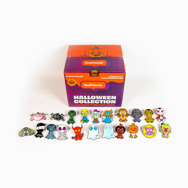 All the pins in the set