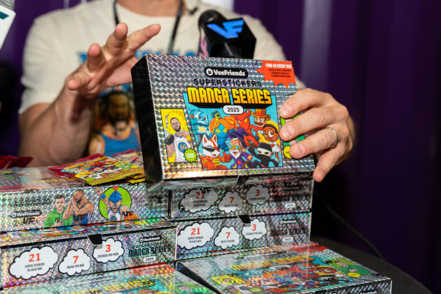 Super Stickers: Manga Series ft Stephen Curry make their debut at The National 2025.