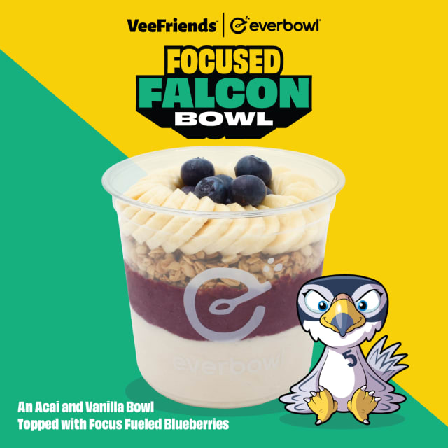 VeeFriends x everbowl Focused Falcon bowl