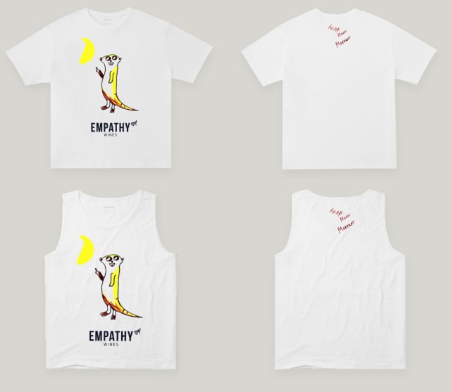 Each purchase of a select quantity came with a free To The Moon Meerkat tee or tank.