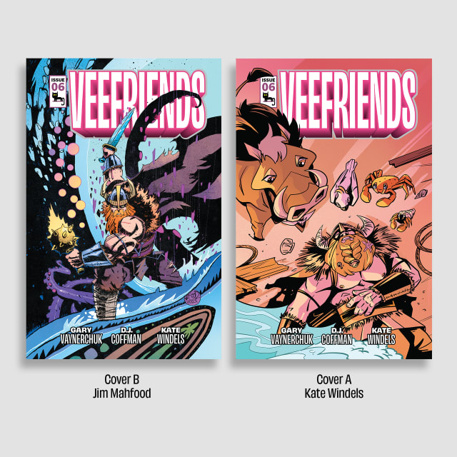 VeeFriends Comic Book #6: VEE is for Viking with alt cover by Jim Mahfood