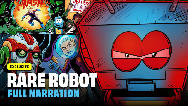 Rare Robot - Comic Book Full Narration