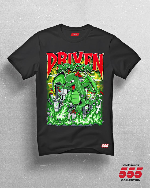 Driven Dragon 555 Tee
