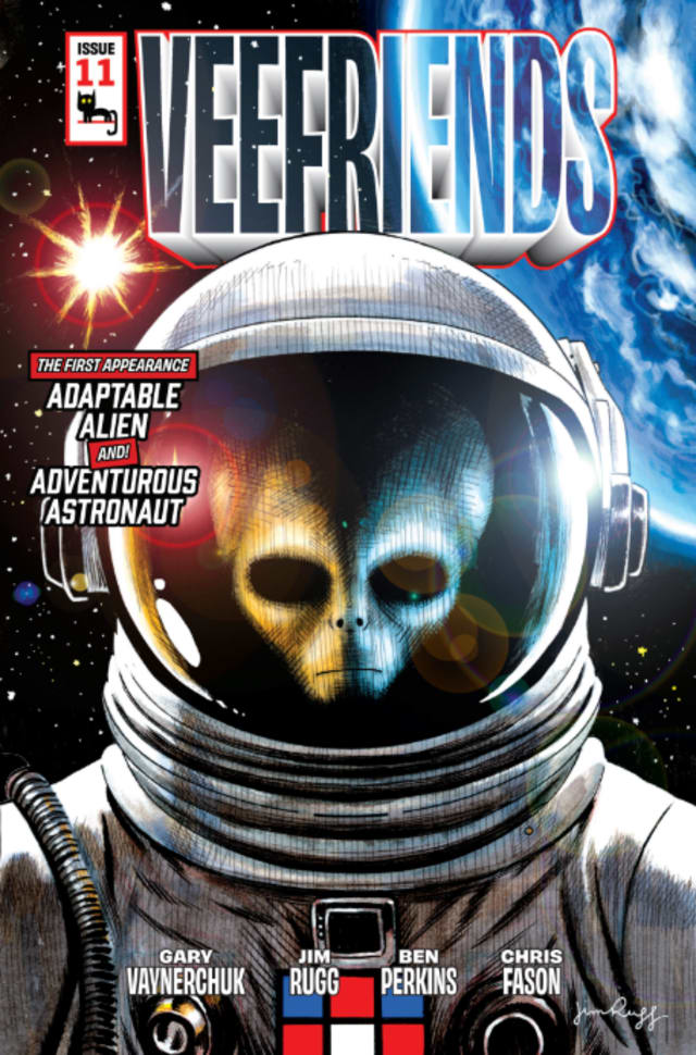 VeeFriends Comic Book #11: Adaptable Alien Cover B by Jim Rugg