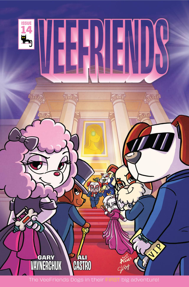 VeeFriends Comic Book #14: Doggy Daycare Cover B by Agnes Garbowska