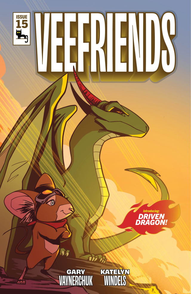 VeeFriends Comic Book #15: Driven Dragon Cover A by Katelyn Windels
