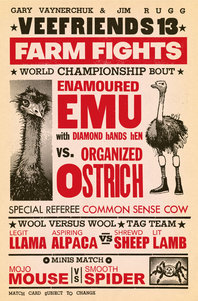 VeeFriends Comic Book #13: Farm Fights Cover A by Jim Rugg