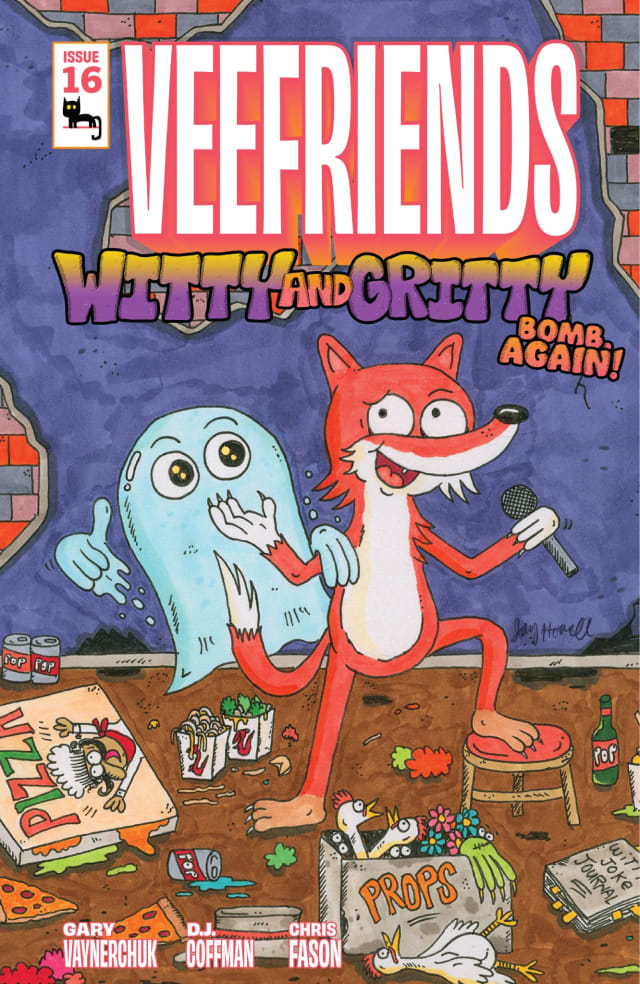 VeeFriends Comic Book #16: Witty & Gritty Cover B by Jay Howell