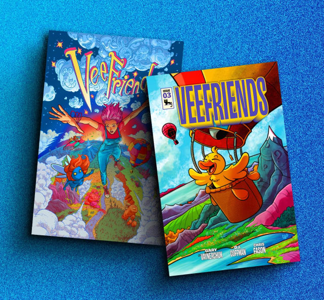 VeeFriends Comic Book #3: World Tour with alt cover by Andrew Drilon