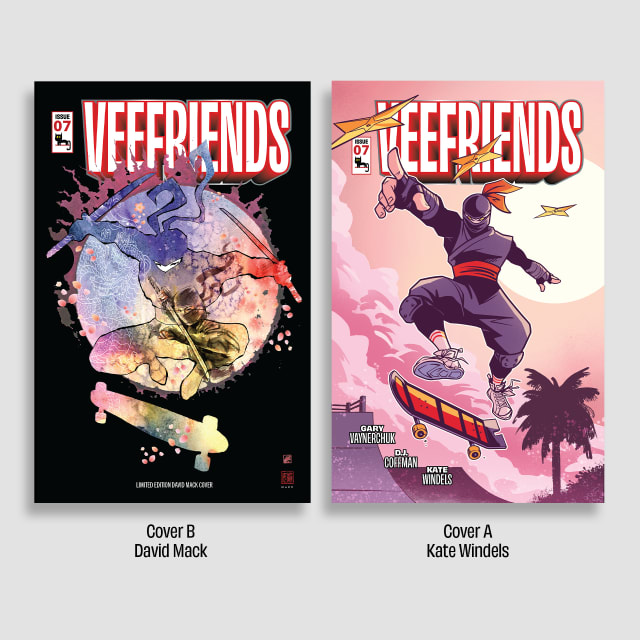 VeeFriends Comic Book #7: Notorious Ninja with alt cover by David Mack
