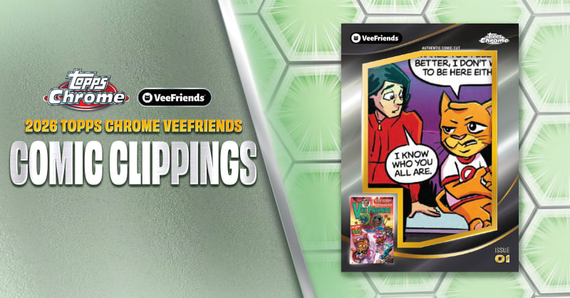 Comic Clippings Are Rare, Unique, 1-of-1 Chases In 2026 Topps Chrome VeeFriends