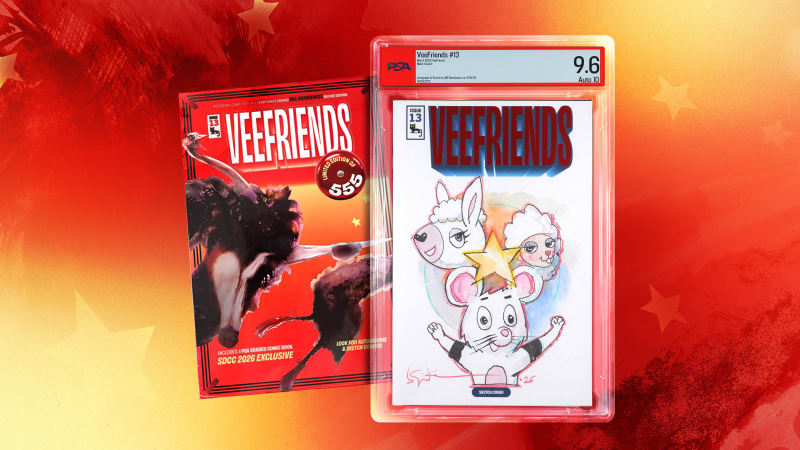 PSA Dropping SDCC Exclusive Blind Box With New Graded VeeFriends Comic Book #13 Variants |…