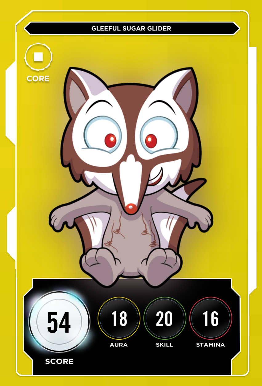 Gleeful Sugar Glider