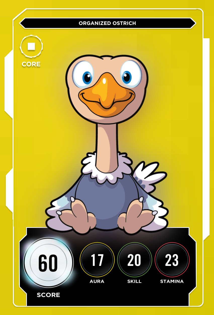 Organized Ostrich