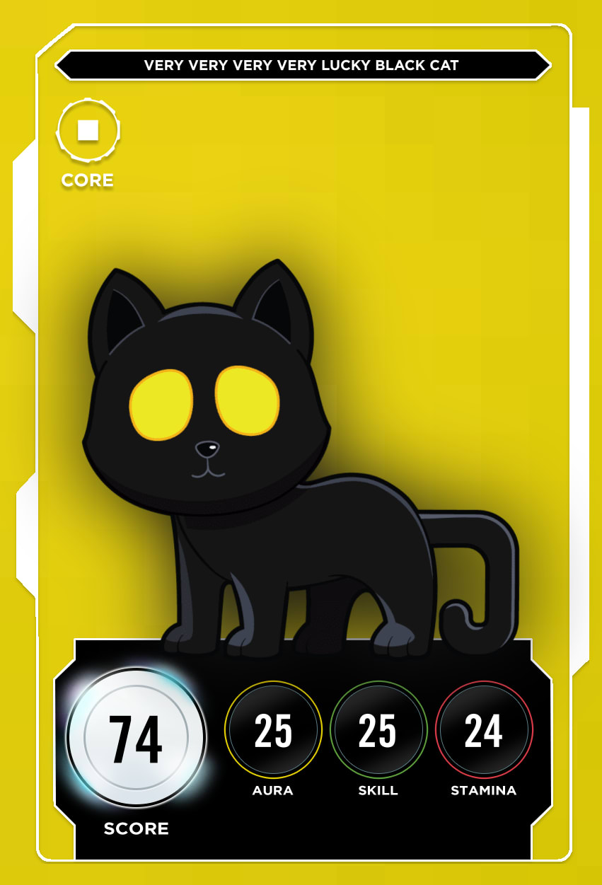 Very Very Very Very Lucky Black Cat