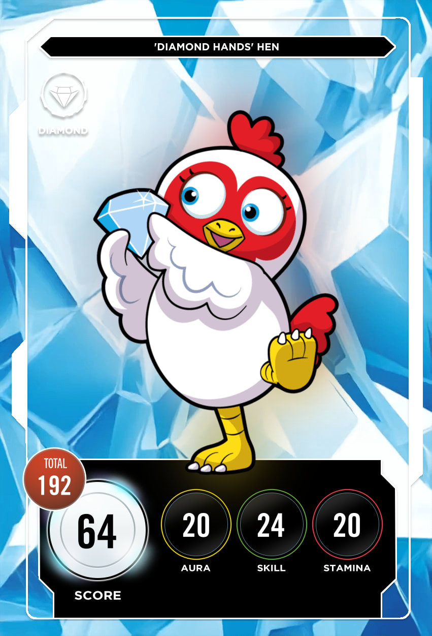 'Diamond Hands' Hen