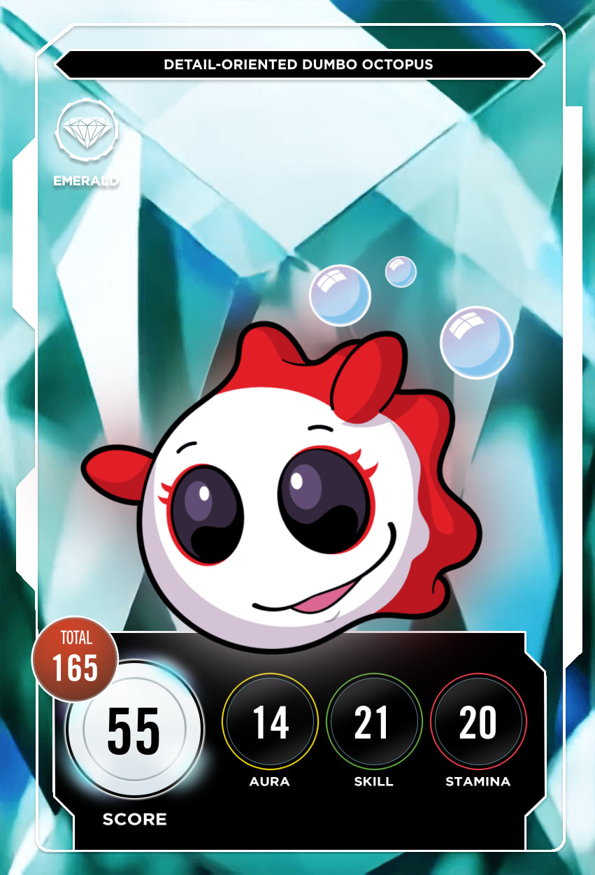 Detail-Oriented Dumbo Octopus