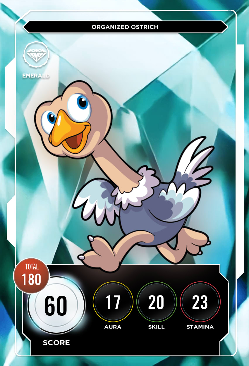 Organized Ostrich