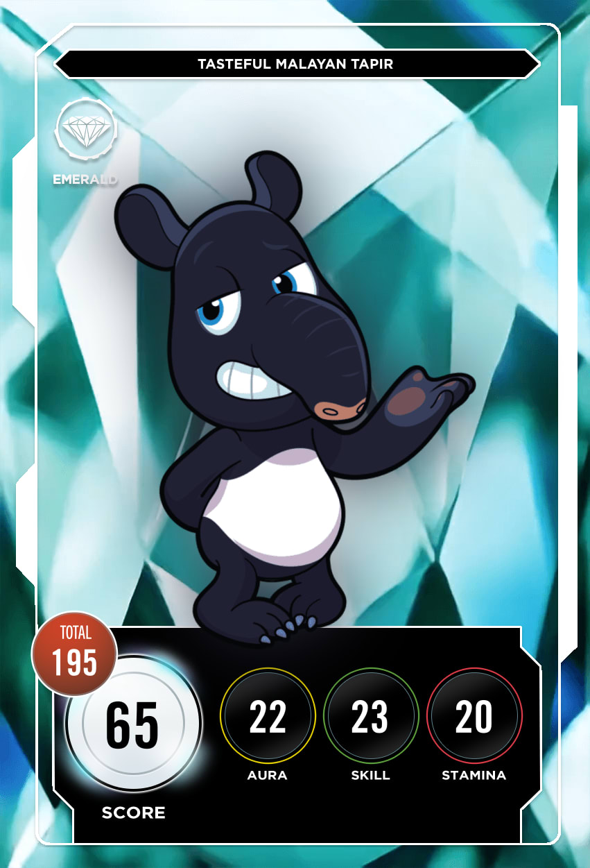 Tasteful Malayan Tapir