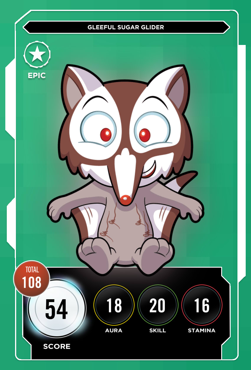 Gleeful Sugar Glider