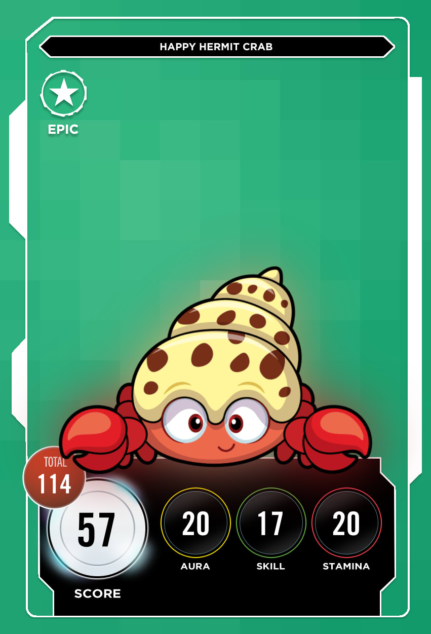 Happy Hermit Crab