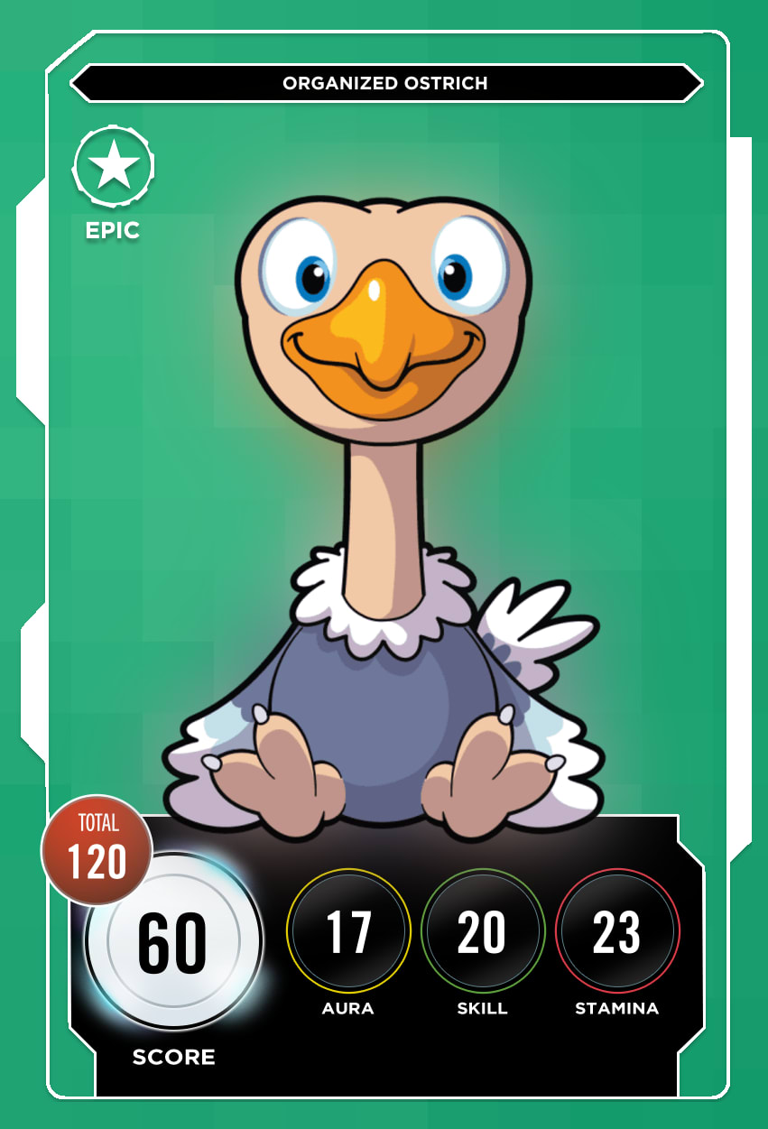 Organized Ostrich