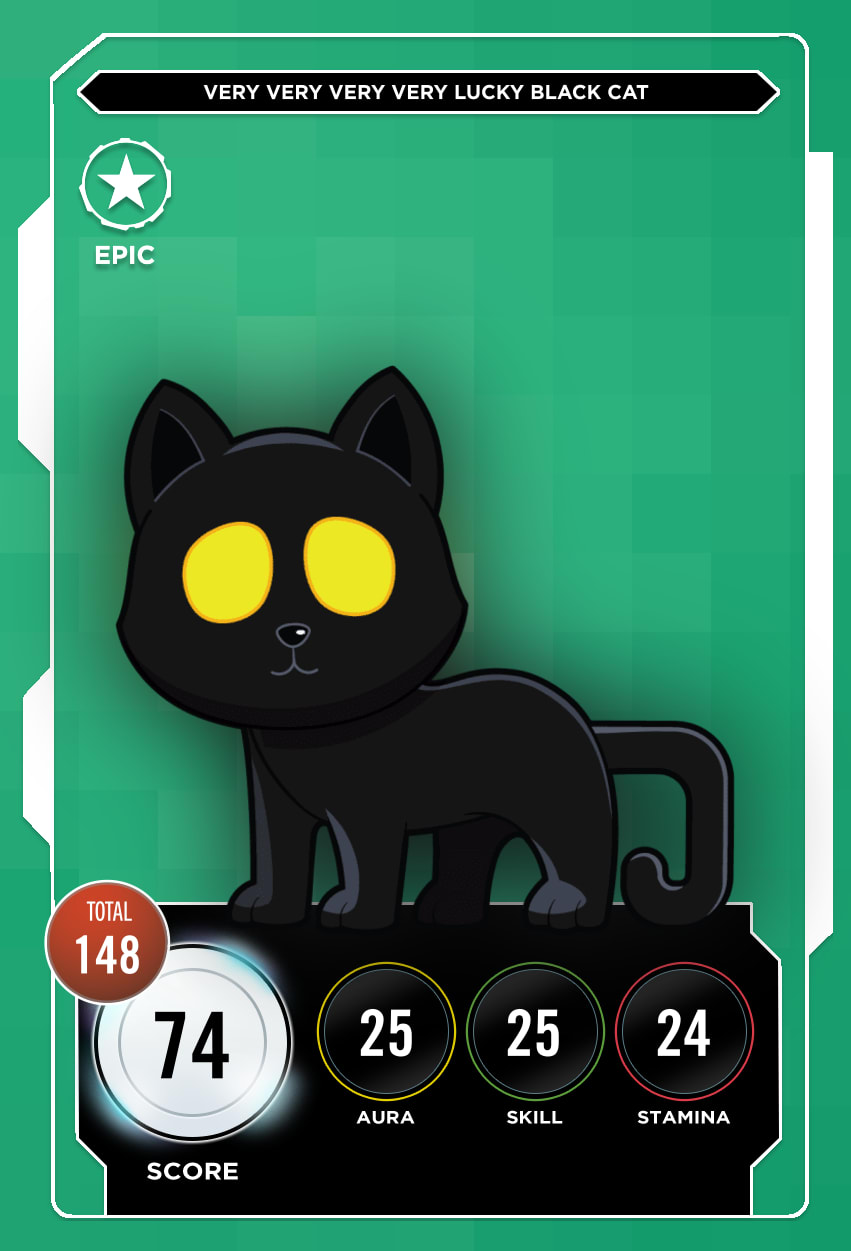 Very Very Very Very Lucky Black Cat