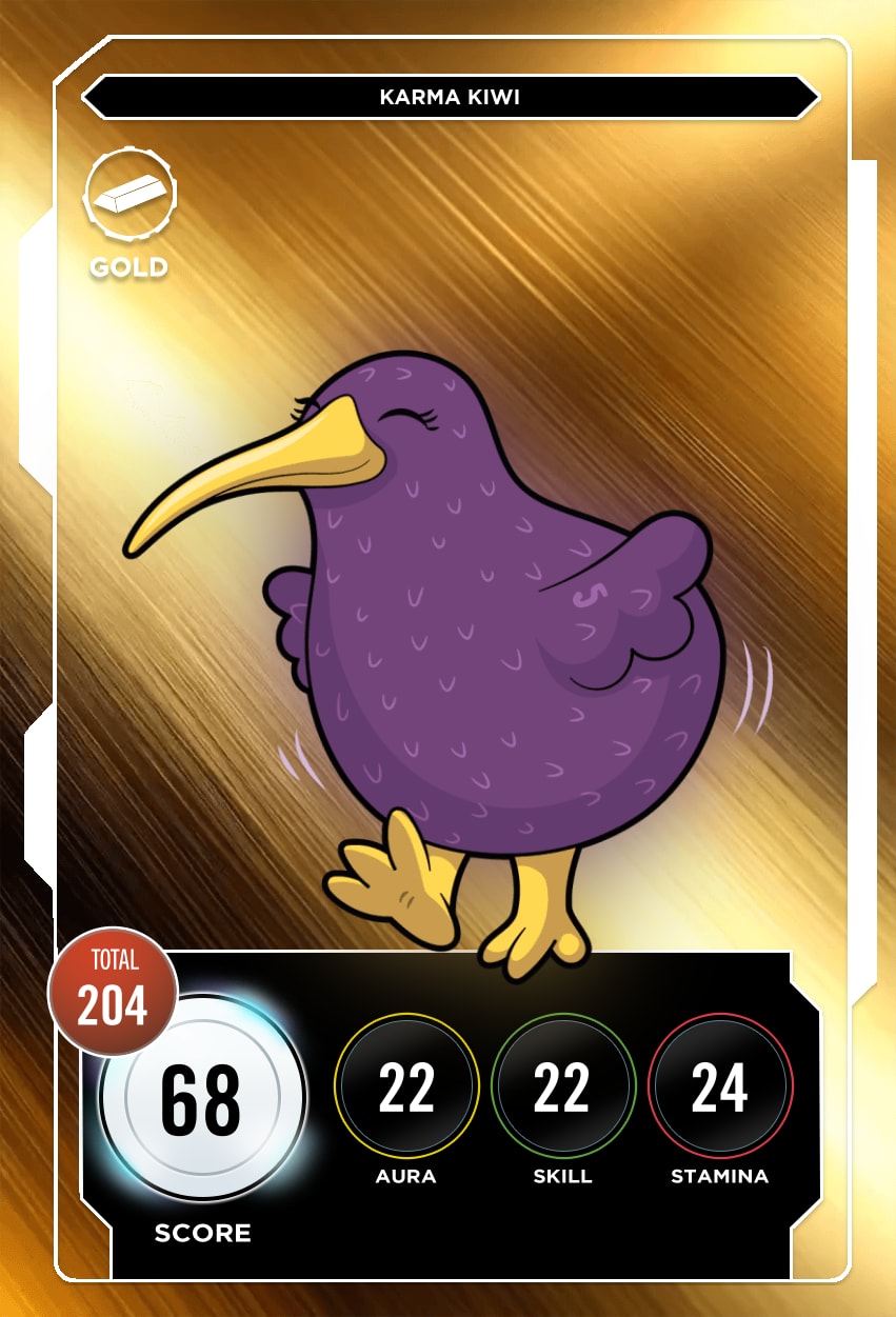 Alert Ape - Topps Chrome 2025 - VeeFriends card