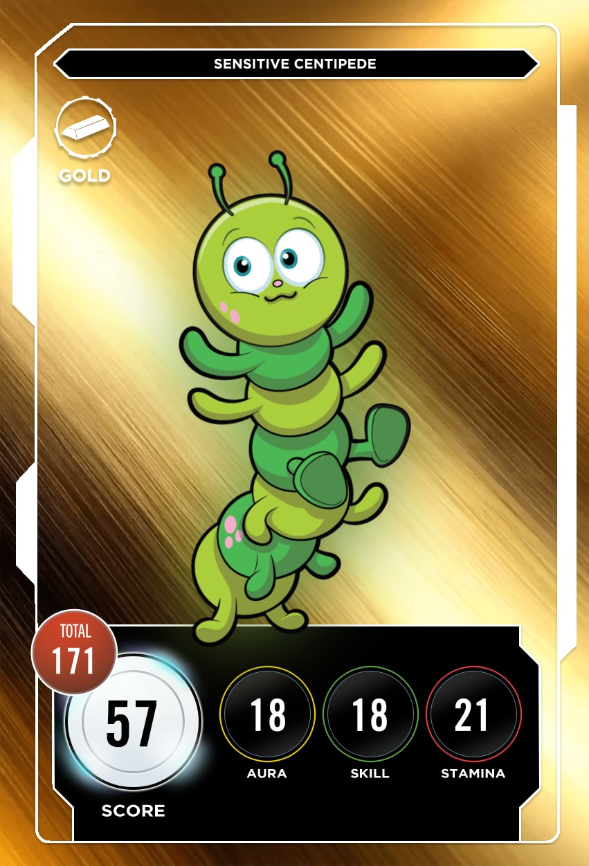 Sensitive Centipede
