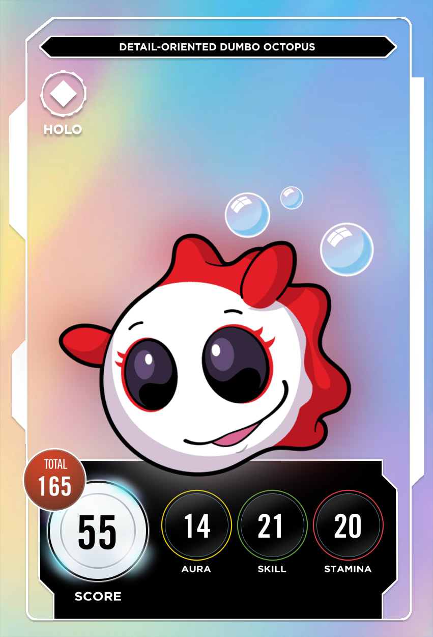 Detail-Oriented Dumbo Octopus